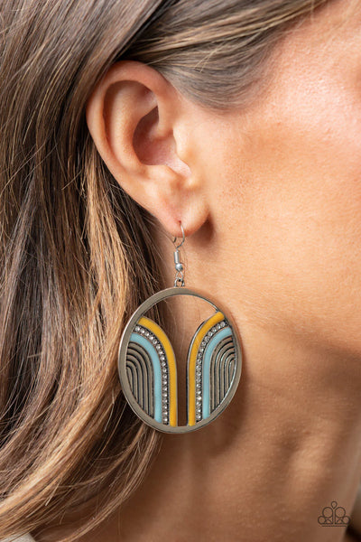 Paparazzi-Delightfully Deco - Multi Earring