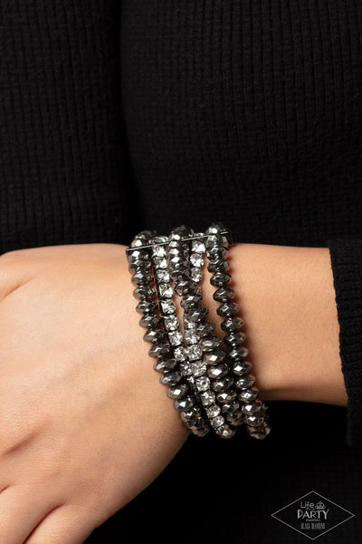 Paparazzi-Best of LUXE - Black Bracelet
