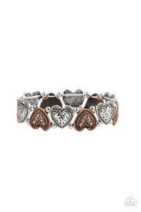 Paparazzi-Rustic Heartthrob - Multi Bracelet