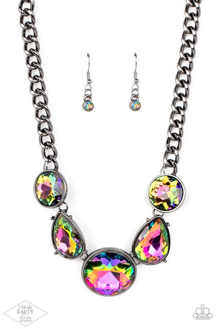 All The Worlds My Stage - Multi Necklace